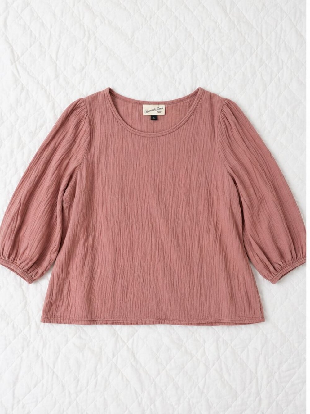 Universal Thread Goods Co. Mauve Balloon Sleeve Blouse Size 2XL